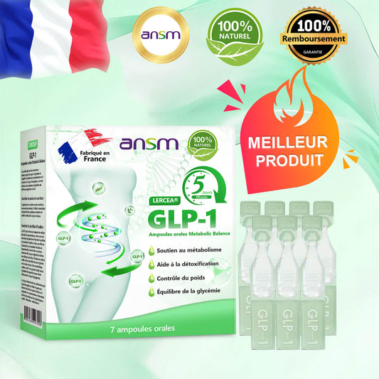 Boutique Officielle👨‍⚕️𝐋𝐄𝑹𝑪𝐄𝐀® Ampoules Orales Équilibre Métabolique GLP-1💕Obésité, maladies cardiovasculaires, diabète, apnée du sommeil, troubles articulaires et autres affections💕
