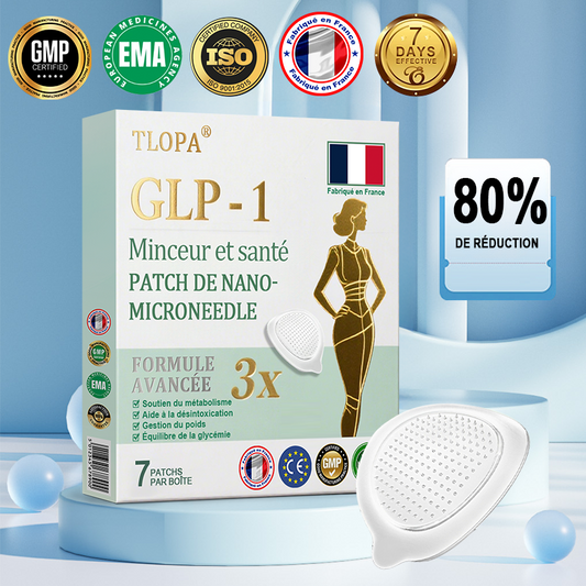 【Dernier jour de promotion -60% 💜】TLOPA® Patch Minceur & Santé NANO MICRONEEDLE Tirzépatide-NIDDK💜（Zéro Douleur, Libération 24h/24 | Perdez 9 kg Rapidement | Réduction de 90 % du Sucre）