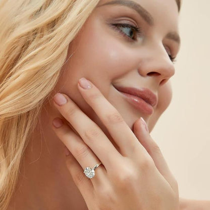 Soldes de Noël maintenant【 Magasin Officiel de la Marque 】Bague en Diamant Moissanite Magnetology🎄