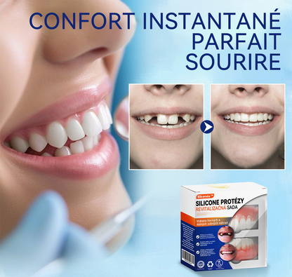 Bikenda™ Ensemble de Règles en Silicone pour Prothèses Dentaires 🚀🚀 (👩‍🔬Conforme CED, Approuvé par des Dentistes Professionnels)