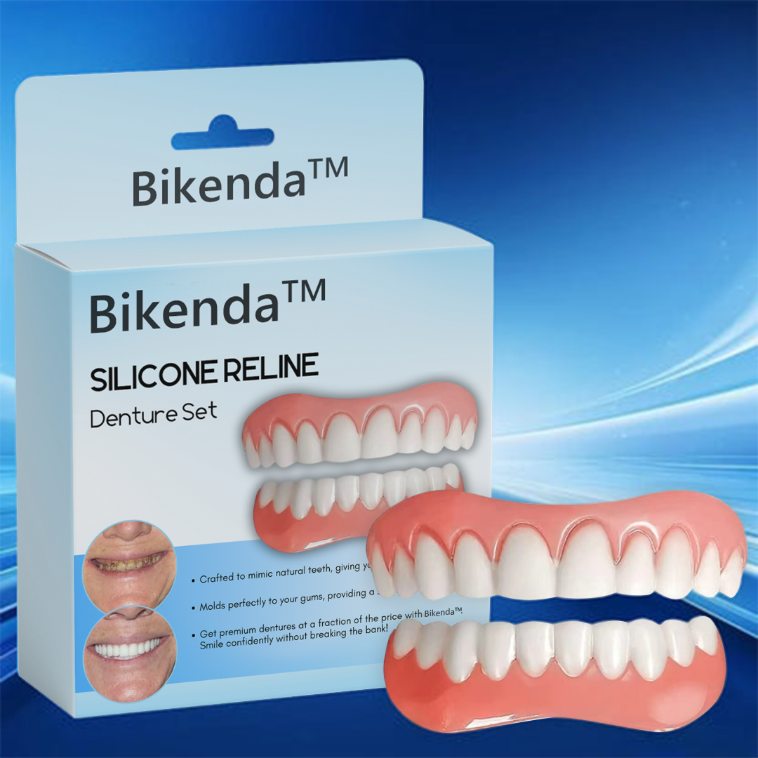 Bikenda™ Kit de Rebasage en Silicone pour Prothèses Dentaires