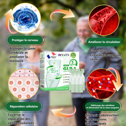 Boutique Officielle👨‍⚕️𝐋𝐄𝑹𝑪𝐄𝐀® Ampoules Orales Équilibre Métabolique GLP-1💟Obésité, maladies cardiovasculaires, diabète, apnée du sommeil, troubles articulaires et autres affections💟