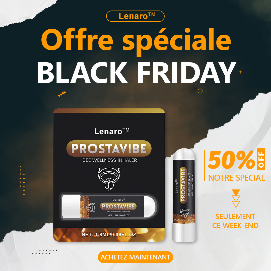 Dites adieu à l'inconfort de la prostate🛡️Lenaro™ ProstaVive Inhalateur de retard au miel🎁