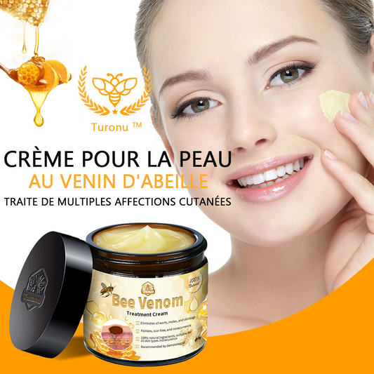 🏪𝑇𝑢𝑟𝑜𝑛𝑢™ Crème de Traitement de la Peau au Venin d'abeille (𝐸𝑆𝐷𝑅 𝑅𝑒𝑐𝑜𝑚𝑚𝑎𝑛𝑑é)