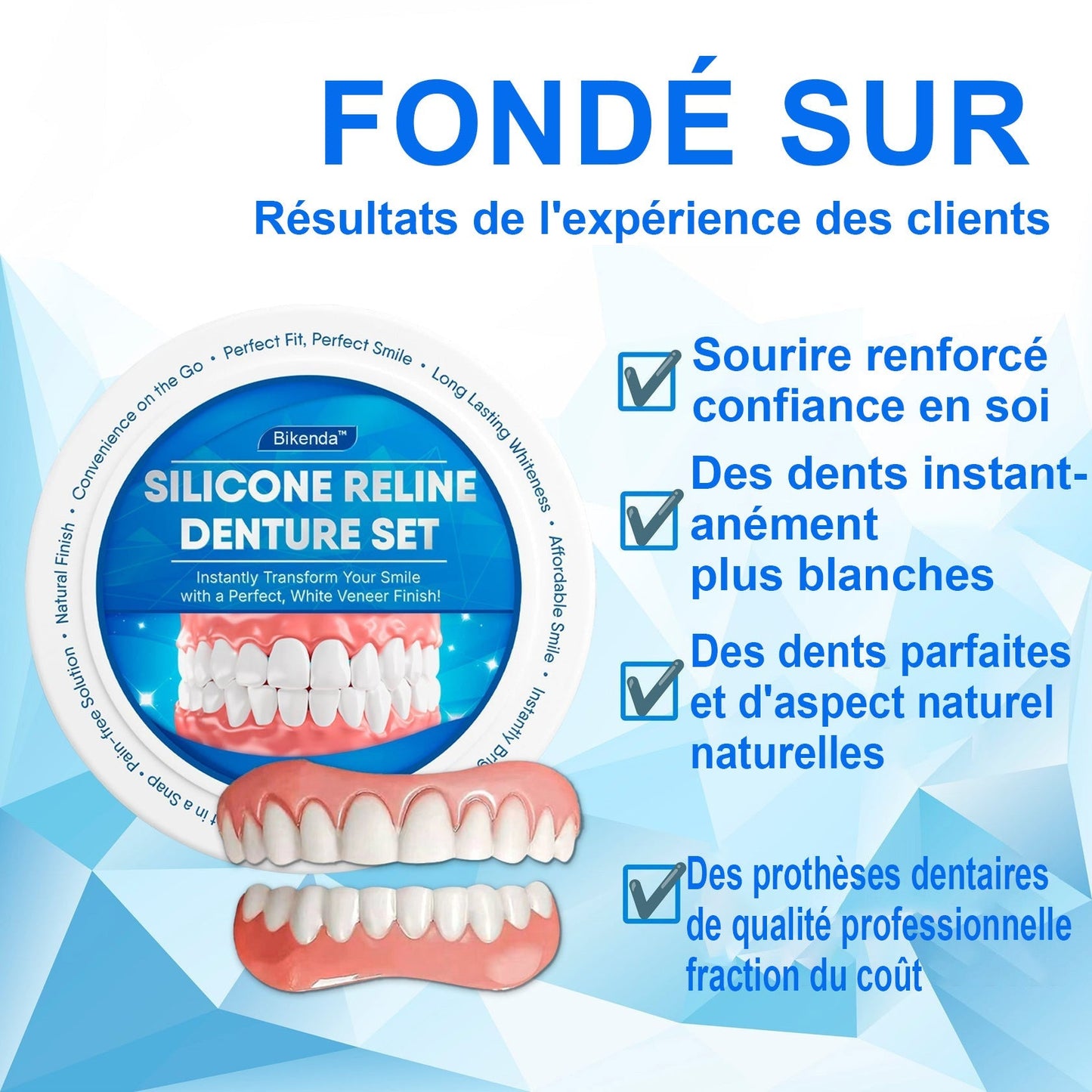 Bikenda™ Silicone Reline Denture Set(⏰ Limited time discount Last 30 minutes⏰)🎉🎉