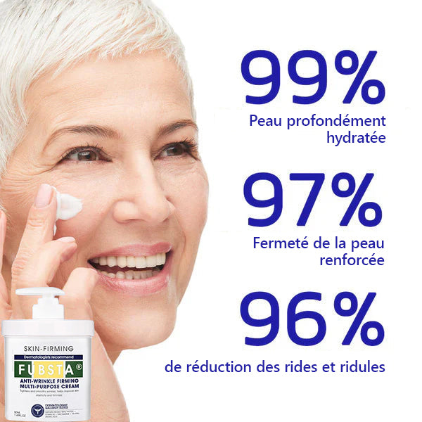 Éliminez les rides et retrouvez l'élasticité de votre peau avec 87 % réduction sur la Fubsta®  Crème Anti-Rides Raffermissante💝