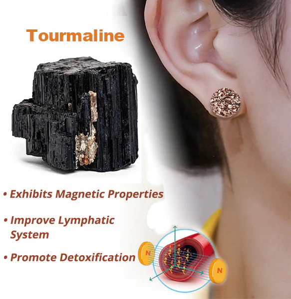 Noël Remise à durée limitée 80 % dernier jour🎅Boucles d'oreilles CZTICLE™ Lymphvity MagneTherapy Germanium🎅