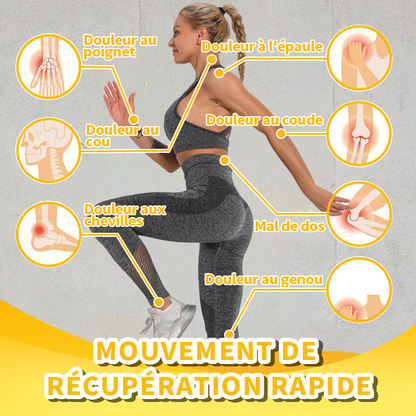 Aeehfeng™ Venin d'abeille et curcuma Crème de traitement de l'arthrite (👨‍⚕️ Spécialisé dans les affections orthopédiques et les douleurs articulaires 💖)