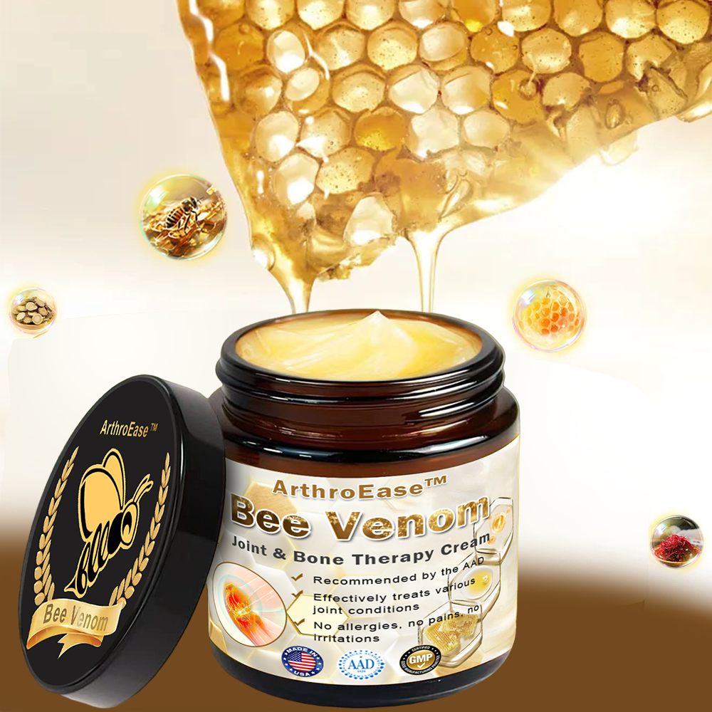 ArthroEase Bee Venom Joint and Bone Arthritis Therapy Cream⭐(Spécialement pour les personnes âgées et recommandé par l'AAOS)