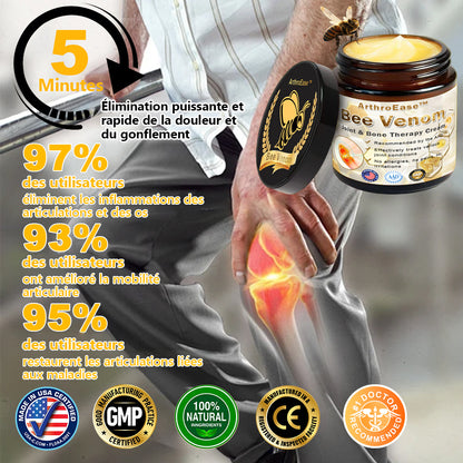 ArthroEase Bee Venom Joint and Bone Arthritis Therapy Cream⭐(Spécialement pour les personnes âgées et recommandé par l'AAOS)