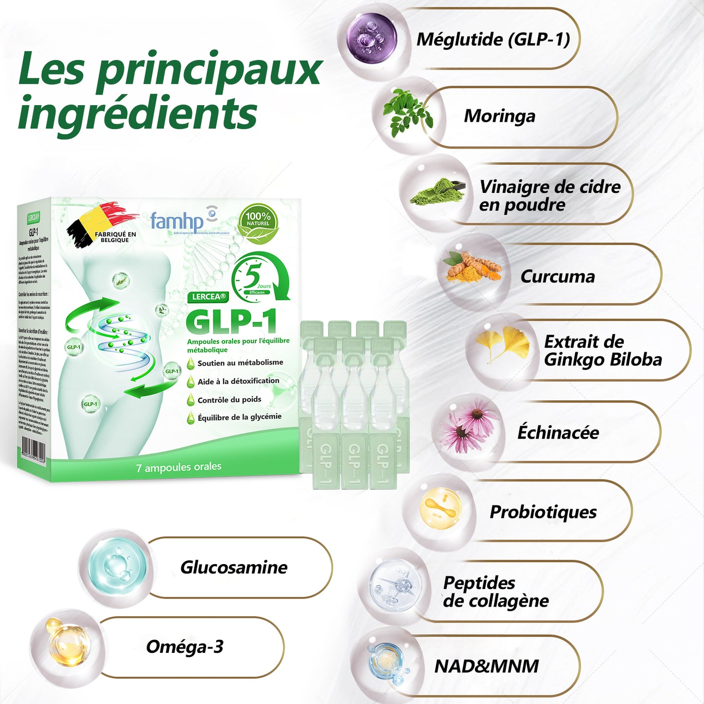 𝑩𝒐𝒖𝒕𝒊𝒒𝒖𝒆📷𝑶𝒇𝒇𝒊𝒄𝒊𝒆𝒍𝒍𝒆🌿|𝐋𝐄𝑹𝑪𝐄𝐀® Ampoules Orales Équilibre Métabolique GLP-1 Obésité, maladies cardiovasculaires, diabète, apnée du sommeil, troubles articulaires et autres affections