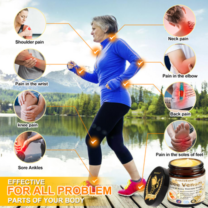 ArthroEase Bee Venom Joint and Bone Arthritis Therapy Cream⭐(Spécialement pour les personnes âgées et recommandé par l'AAOS)