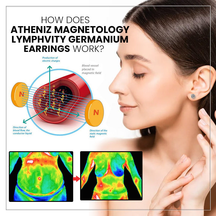 👑👑 CZTICLE™Magnetology Lymphvity Germanium Earrings（🔥🔥🔥Last day 40% off)